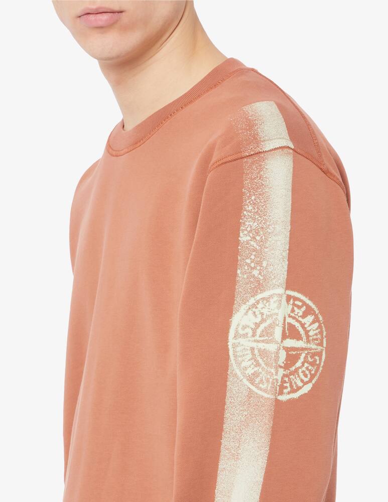 rinascente Stone Island Writing sweatshirt