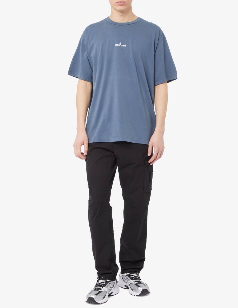 rinascente Stone Island Maglietta stampa poster retro