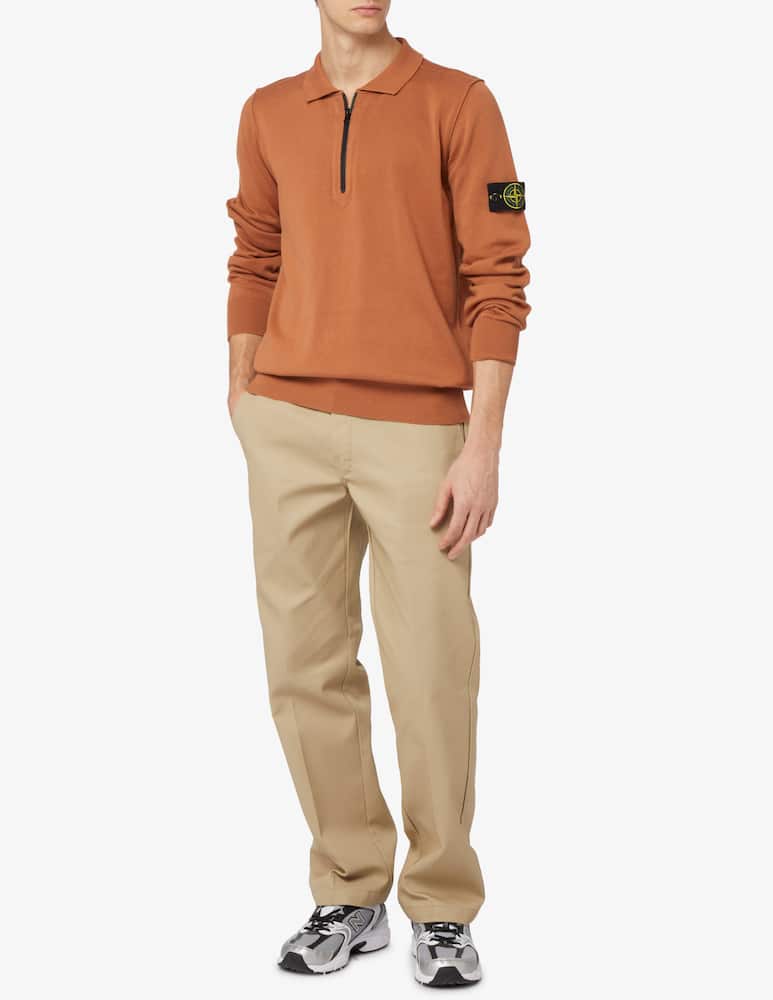 rinascente Stone Island Maglia knit mezza zip