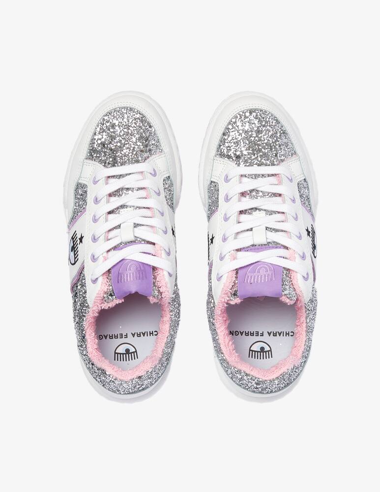 rinascente Chiara Ferragni Sneakers basse glitter - Rosa