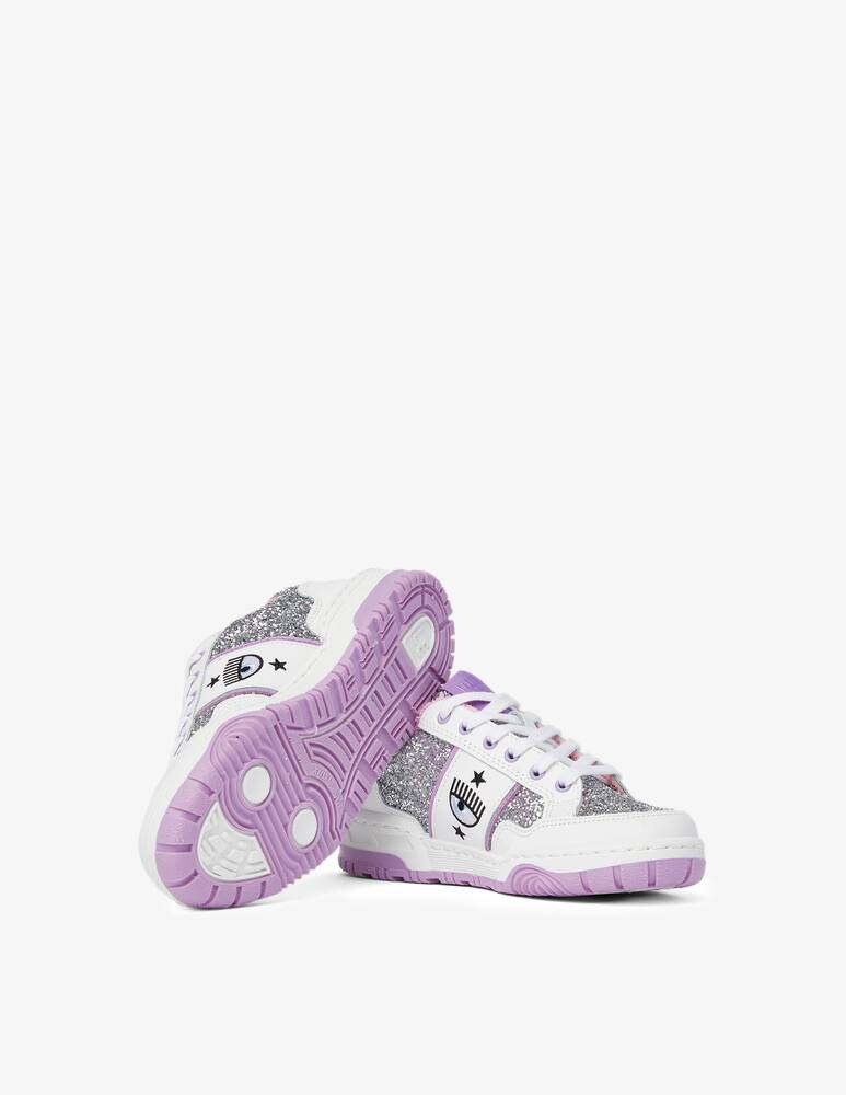 rinascente Chiara Ferragni Sneakers basse glitter - Rosa