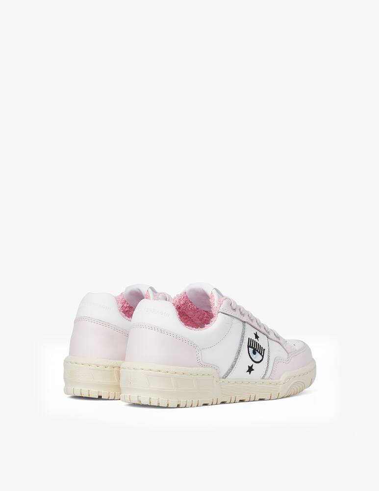 rinascente Chiara Ferragni Sneakers basse pello pastello - Bianco