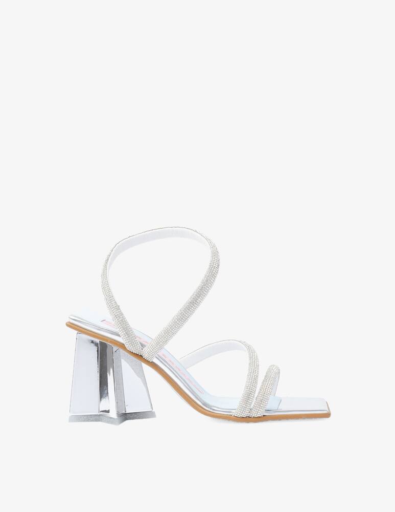 rinascente Chiara Ferragni New Glitter sandals - White