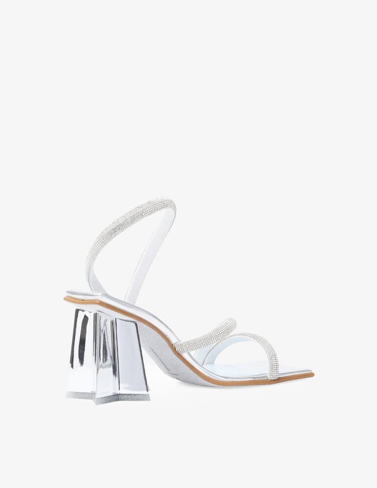 rinascente Chiara Ferragni New Glitter sandals - White