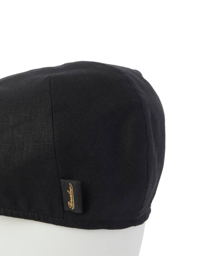 rinascente Borsalino Linen hat - black