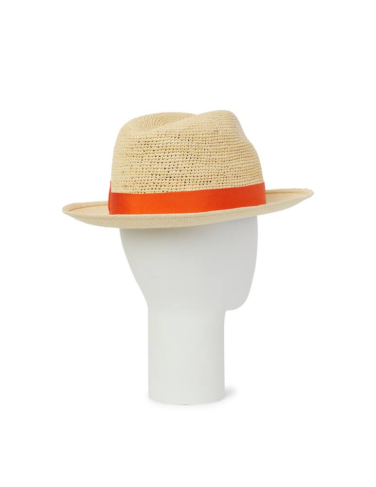 rinascente Borsalino Panama hat - orange