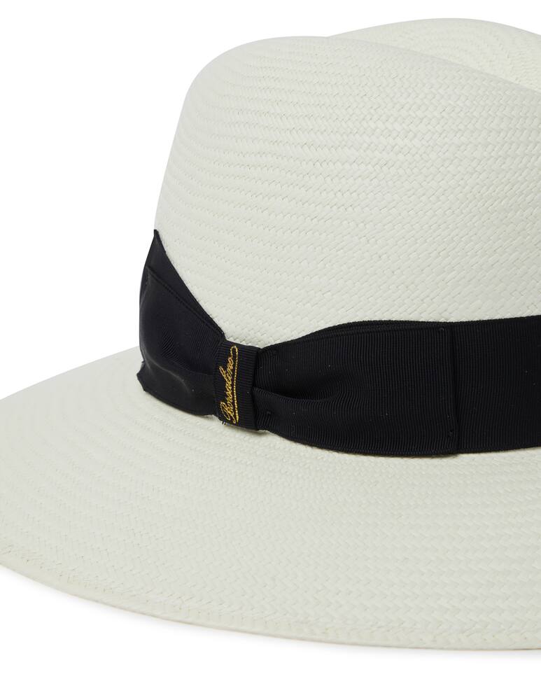 rinascente Borsalino Cappello Caludette con tesa larga - nero