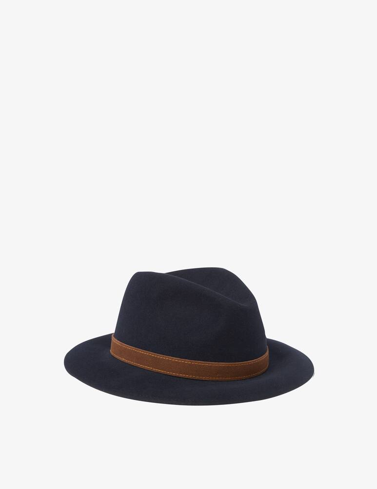 rinascente Borsalino Pocket felt hat - Violet