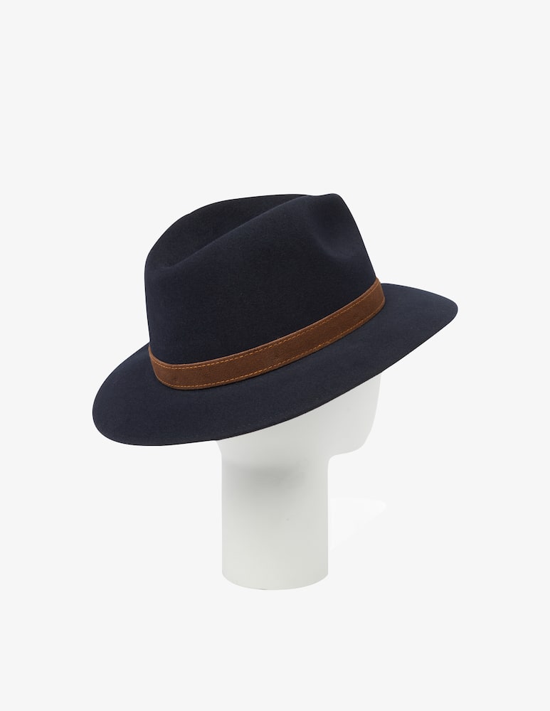 rinascente Borsalino Pocket felt hat - Violet