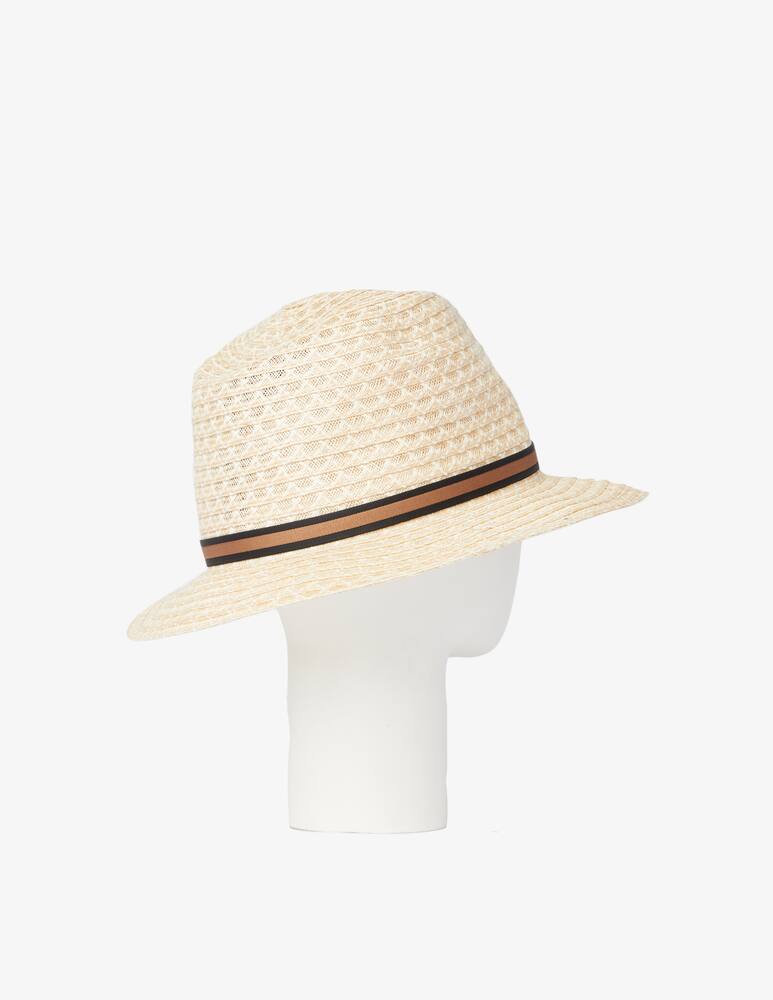 rinascente Borsalino Braided hemp and cotton hat 