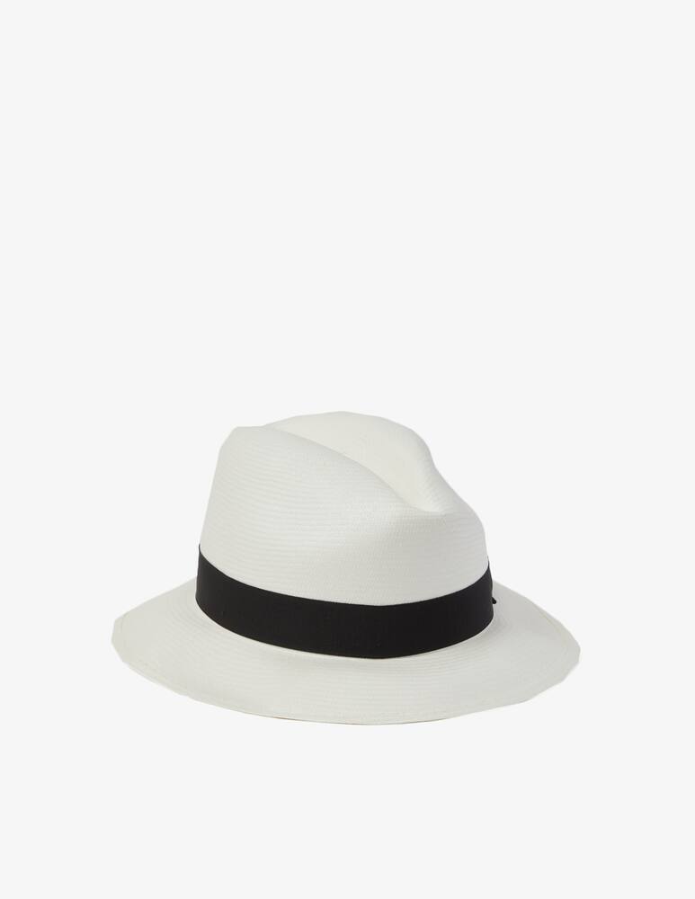 rinascente Borsalino Medium brim panama hat 