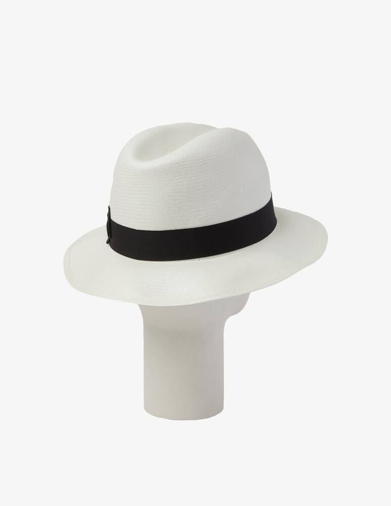 Borsalino Cappello panama fine tesa media - immagine 3 Borsalino Cappello panama fine tesa media - immagine 3