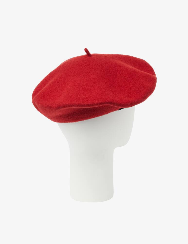 rinascente Borsalino Cappello basco di lana - Rosso
