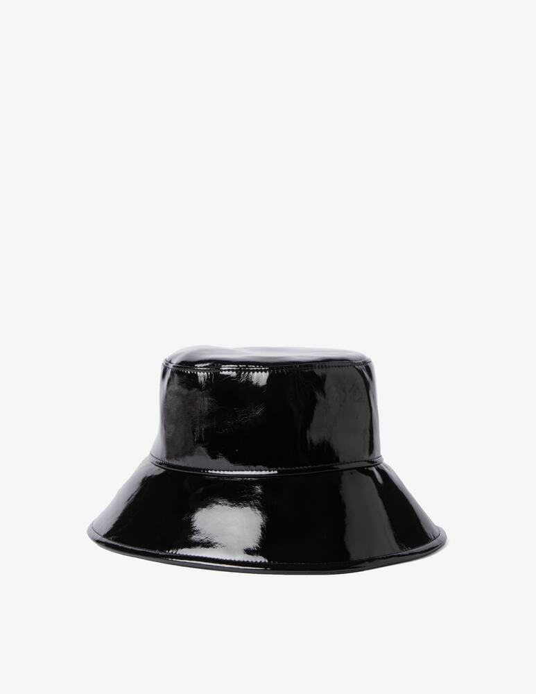 rinascente Borsalino Capello bucket vinile - Nero