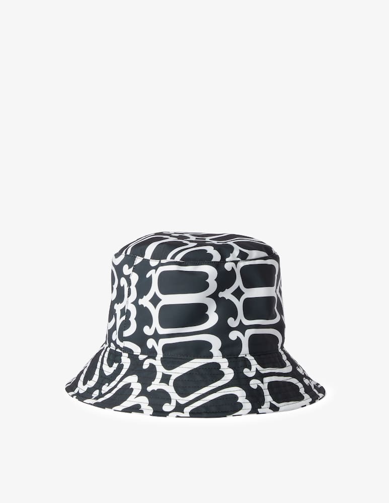 rinascente Borsalino Printed bucket hat - Black