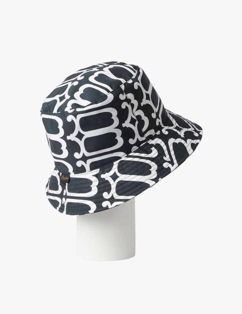rinascente Borsalino Printed bucket hat - Black