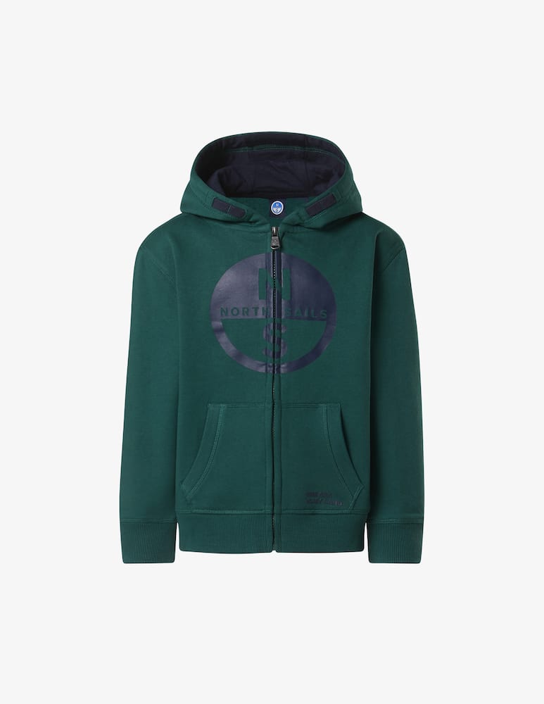 North Sails Hooded zip sweatshirt - picture 1 North Sails Hooded zip sweatshirt - picture 1