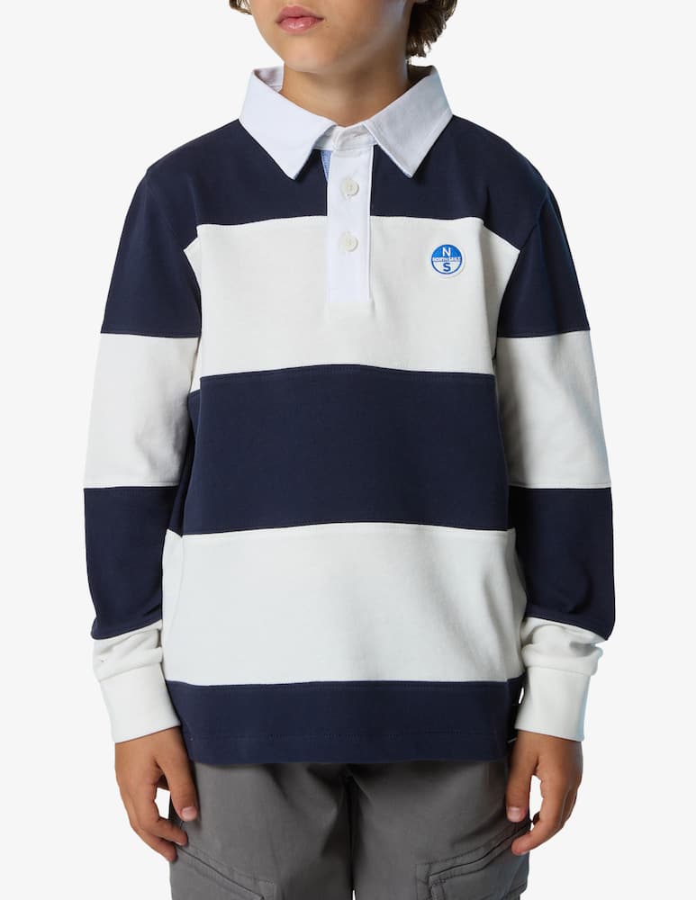 rinascente North Sails Striped long sleeve polo