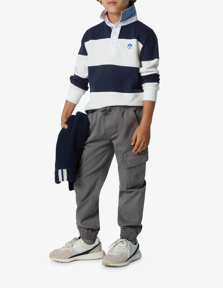 rinascente North Sails Striped long sleeve polo