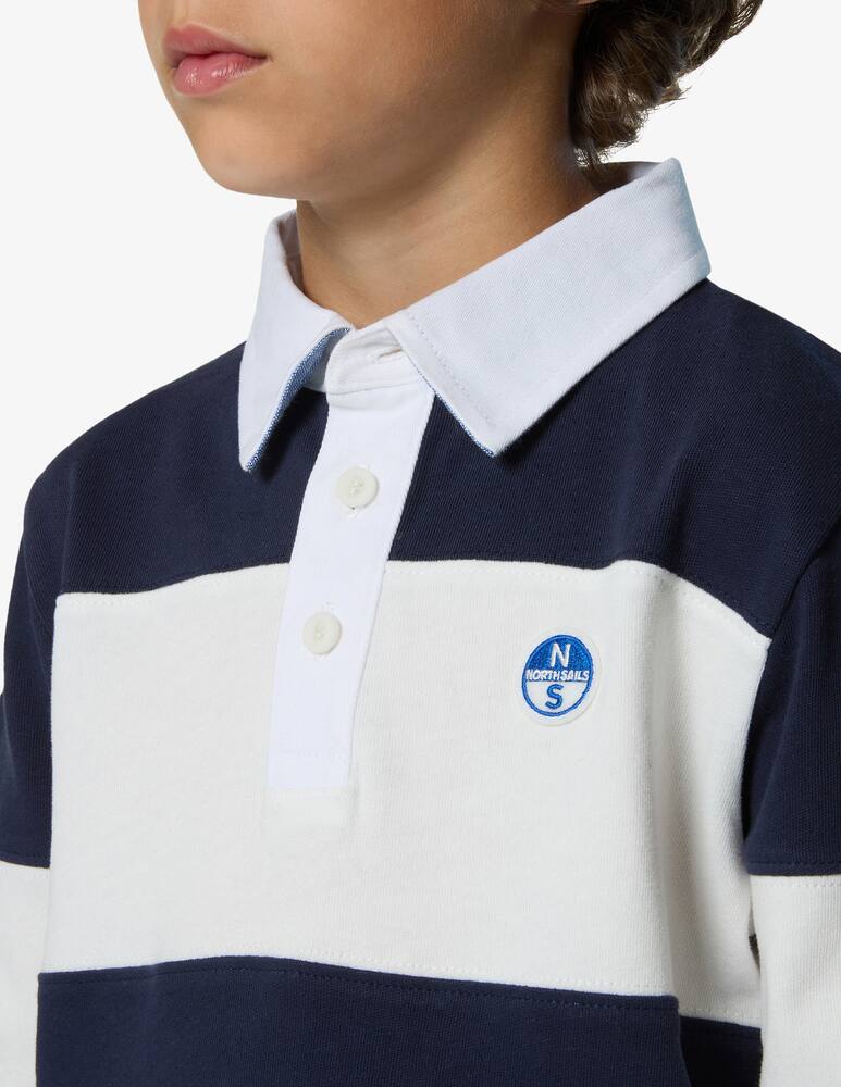 rinascente North Sails Striped long sleeve polo