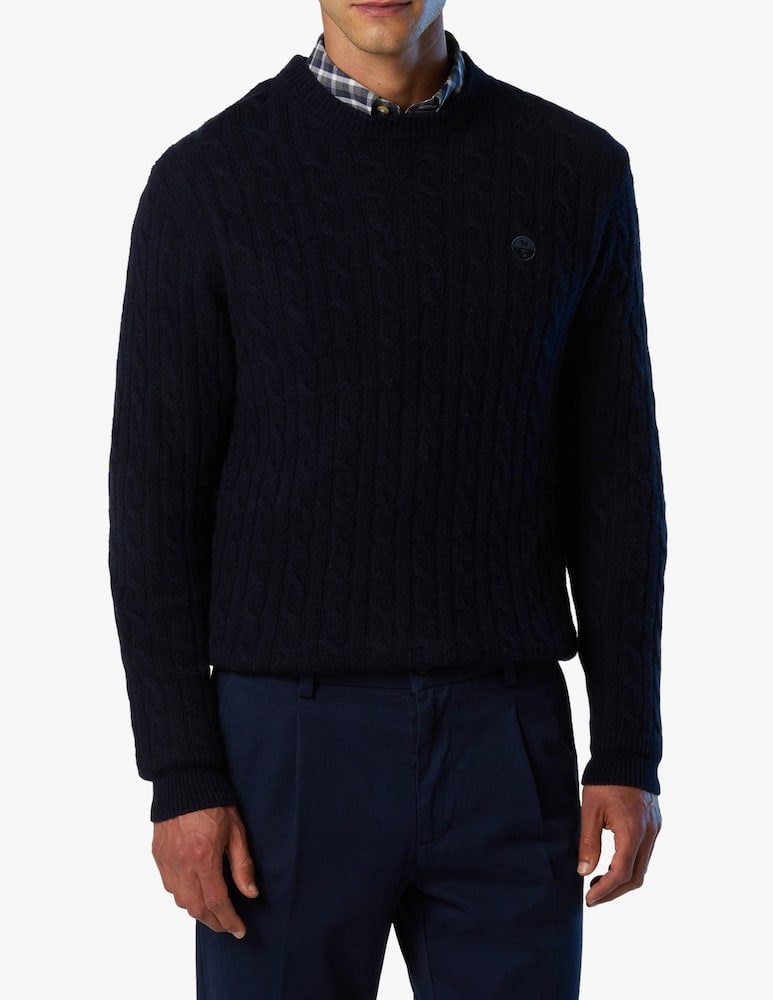 rinascente North Sails Maglia treccia cashmere