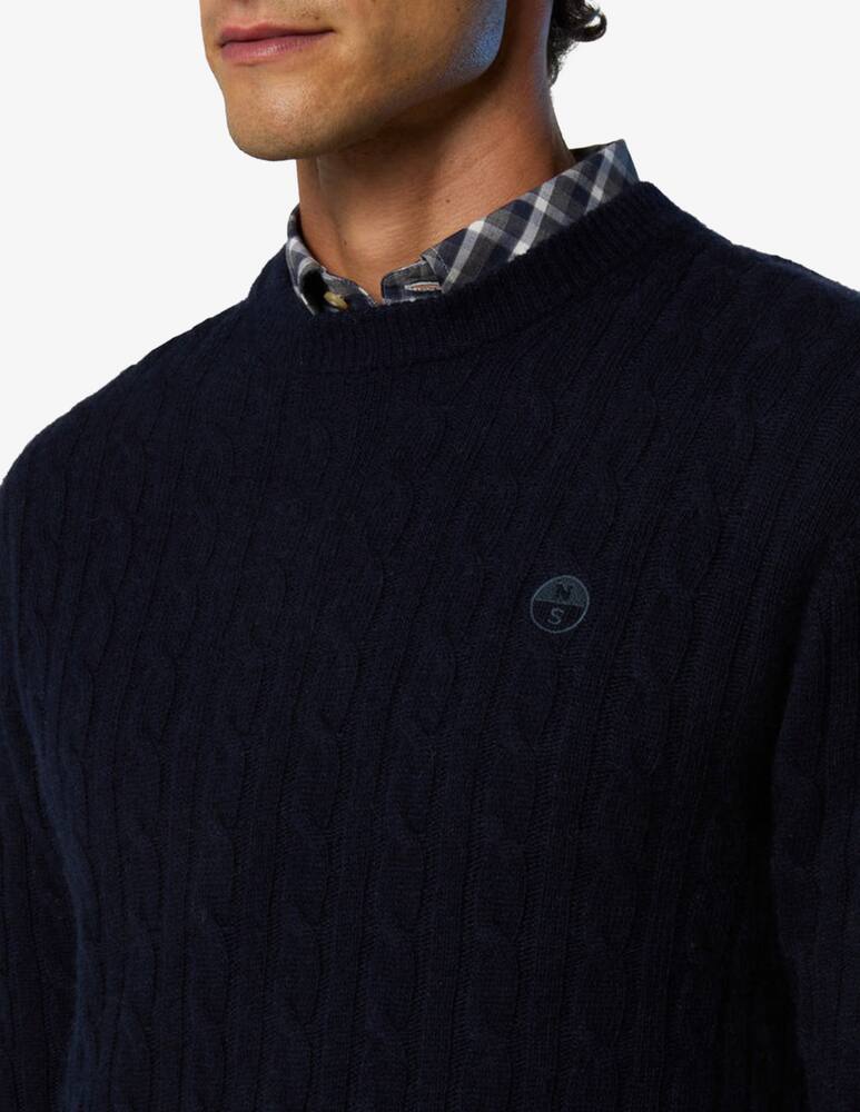 rinascente North Sails Maglia treccia cashmere