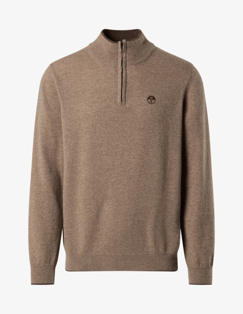 rinascente North Sails Zip cashmere blend jumper