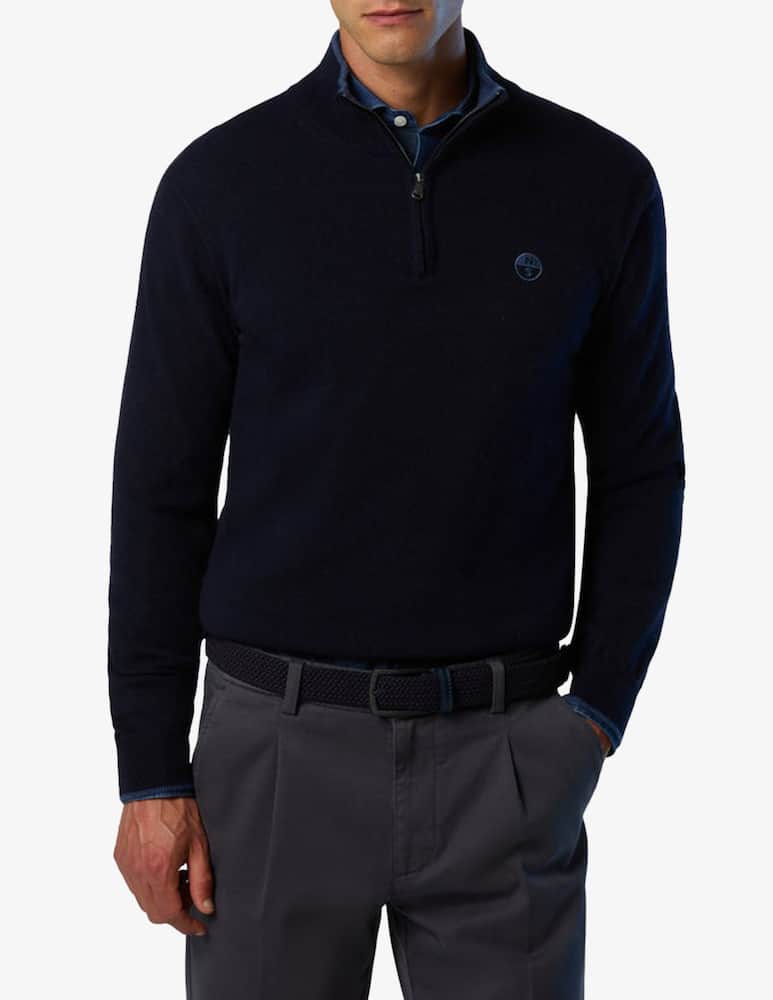 rinascente North Sails Maglia zip cashmere