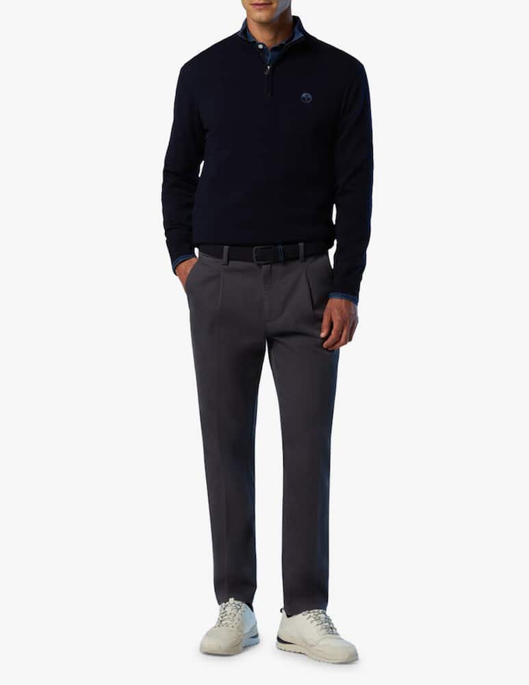 rinascente North Sails Maglia zip cashmere