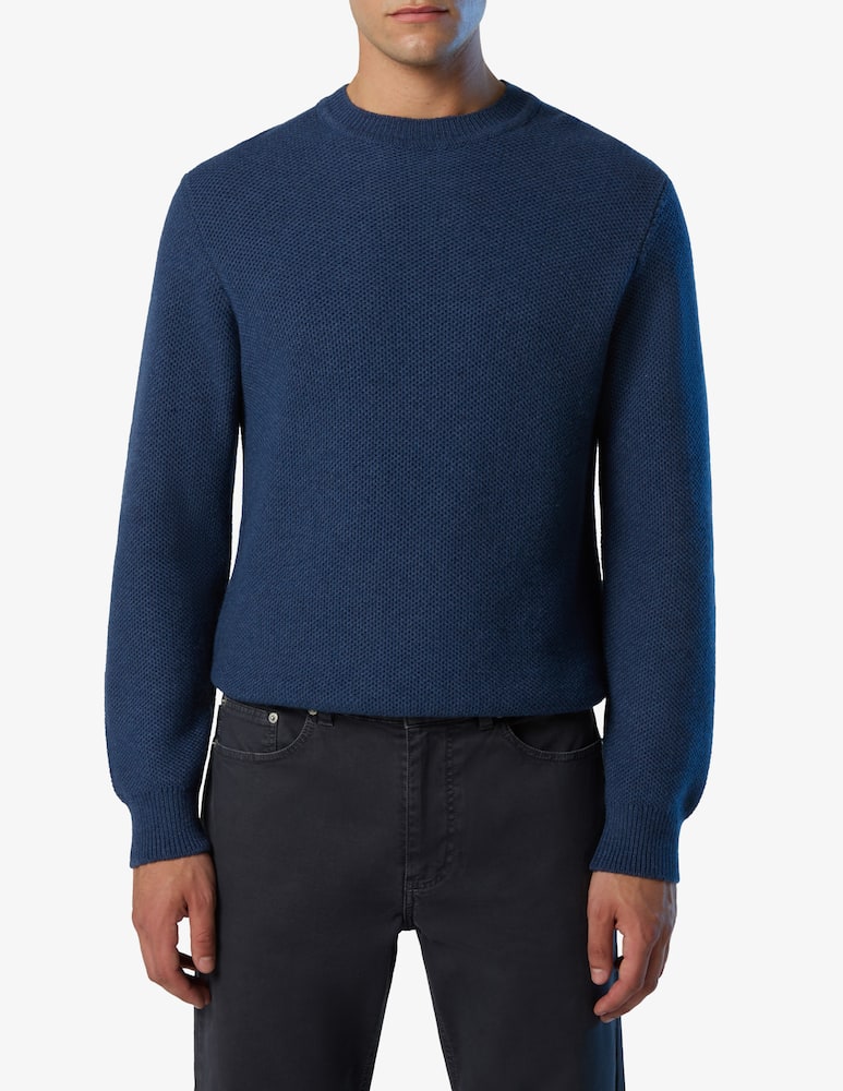 rinascente North Sails Maglia waffle cashmere blend