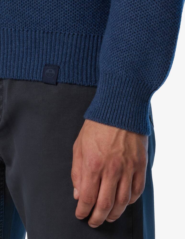 rinascente North Sails Maglia waffle cashmere blend