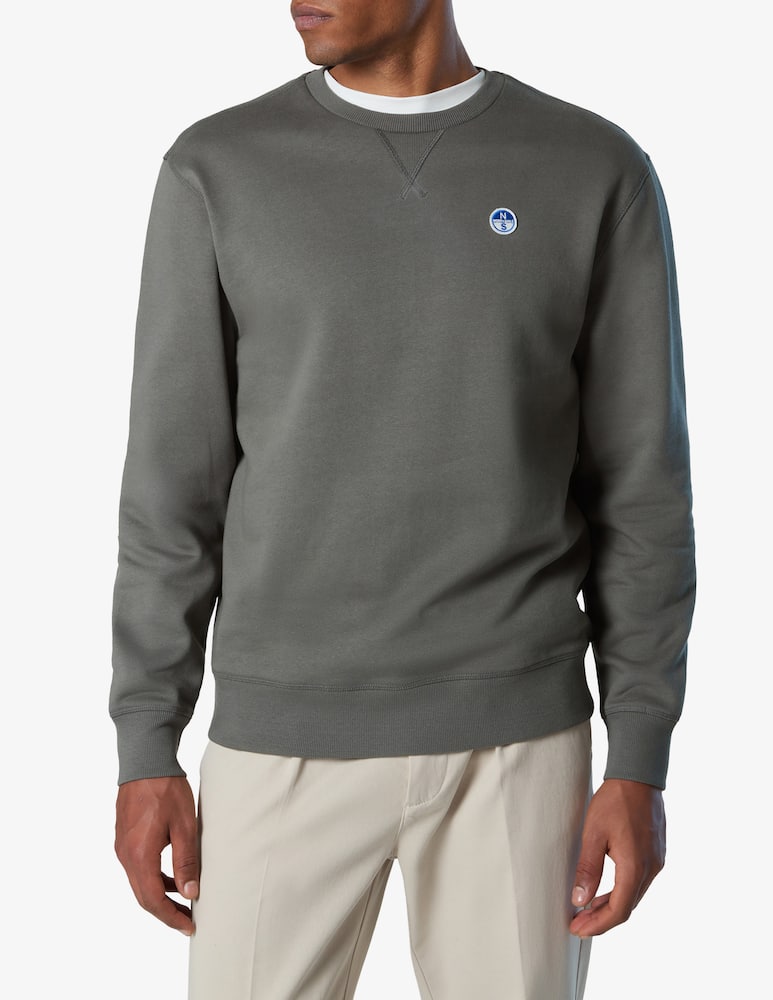 rinascente North Sails Crewneck sweatshirt with badge