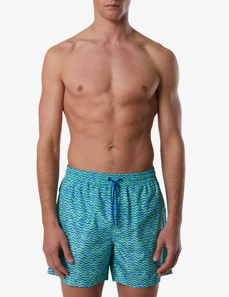 rinascente North Sails Seahorse print swim shorts