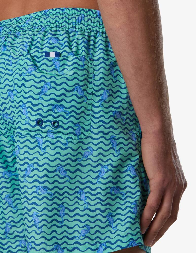 rinascente North Sails Seahorse print swim shorts