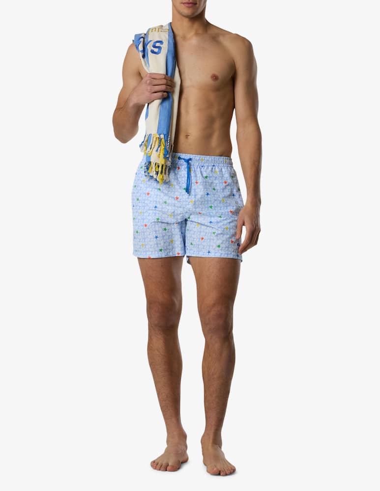 rinascente North Sails Turtle print swim shorts