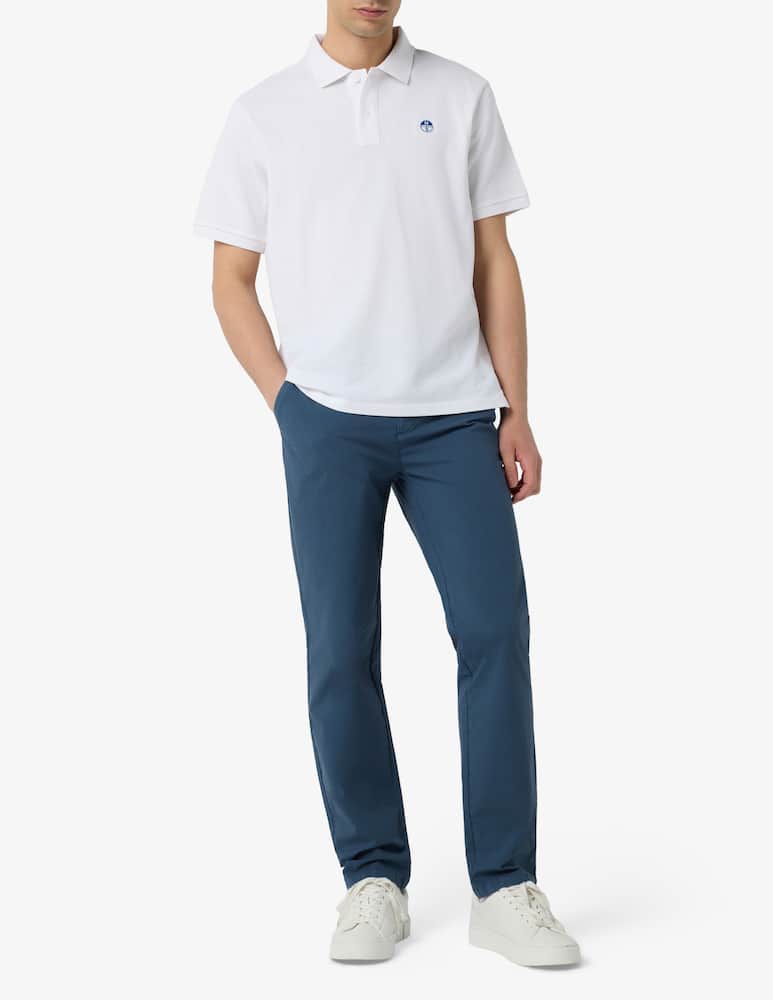 North Sails Piqué polo shirt with logo - picture 2