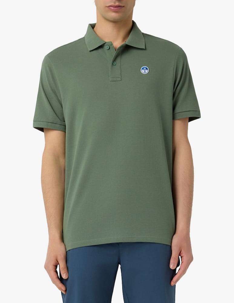 North Sails Piqué polo shirt with logo - picture 1 North Sails Piqué polo shirt with logo - picture 1