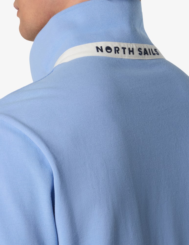 rinascente North Sails Piqué polo shirt with logo