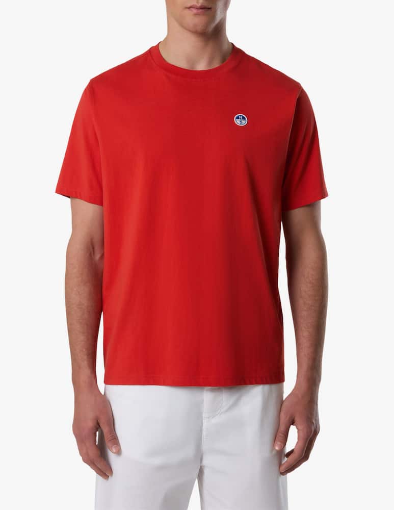 rinascente North Sails Logo patch t-shirt