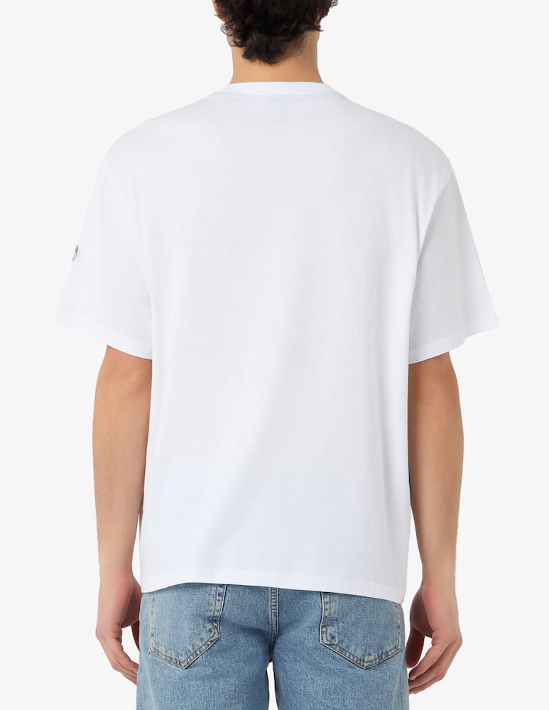 rinascente North Sails T-shirt con logo gommato