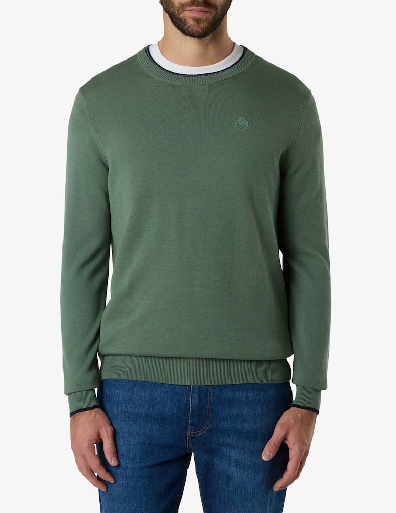 North Sails Cotton crew neck jumper - picture 1 North Sails Cotton crew neck jumper - picture 1