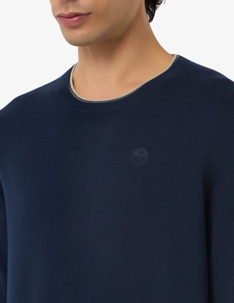 North Sails Maglia girocollo in cotone - immagine 4 North Sails Maglia girocollo in cotone - immagine 4