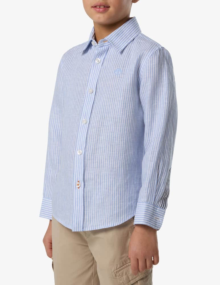 rinascente North Sails Striped spread collar shirt