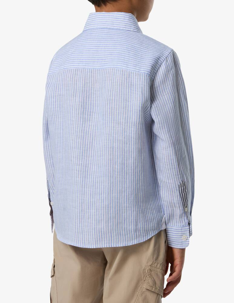 rinascente North Sails Striped spread collar shirt