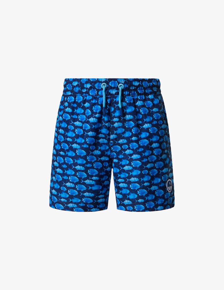 rinascente North Sails Fish print swim shorts