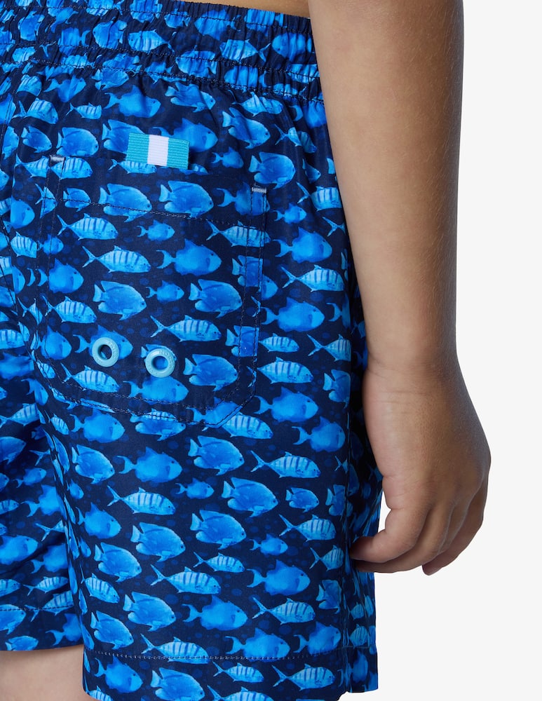 rinascente North Sails Fish print swim shorts