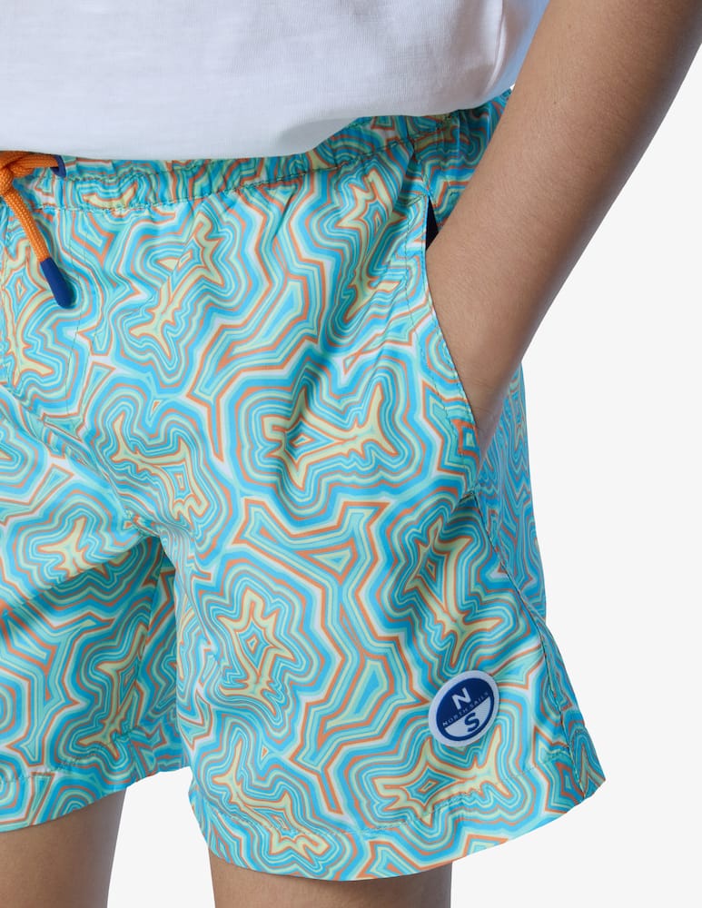 rinascente North Sails Allover volley shorts