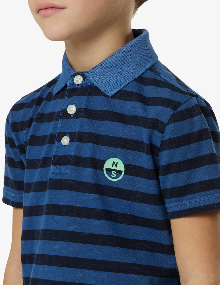 North Sails Striped polo shirt - picture 4 North Sails Striped polo shirt - picture 4