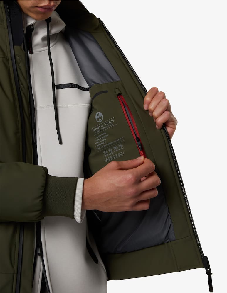 rinascente North Sails Bomber jacket with removable hood