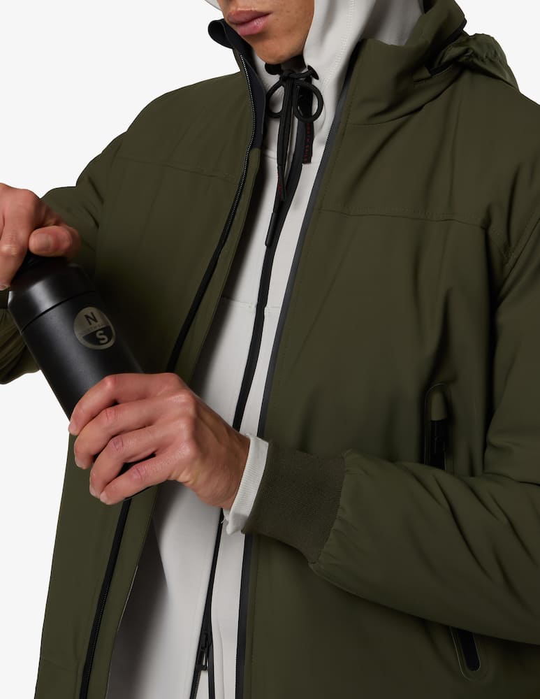 rinascente North Sails Bomber jacket with removable hood